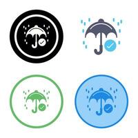 Keep Dry Vector Icon