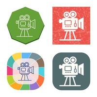 Movie camera Vector Icon