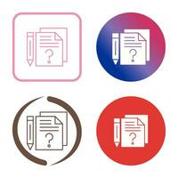 Question Vector Icon