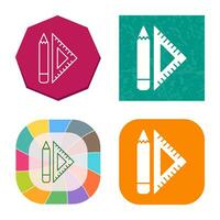 Set Square Vector Icon