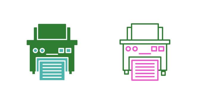 Printer Vector Icon