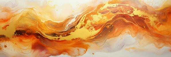 AI generated Luxury Abstract Marble Texture Background, Creative multicolored Painted waves ink Technique photo