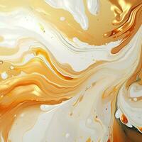 AI generated Luxury Abstract Marble Texture Background, Creative multicolored Painted waves ink Technique photo