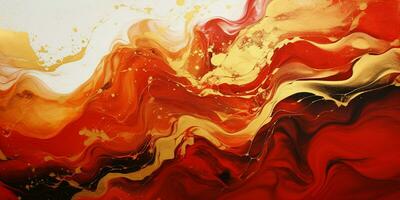 AI generated Luxury Abstract Marble Texture Background, Creative multicolored Painted waves ink Technique photo