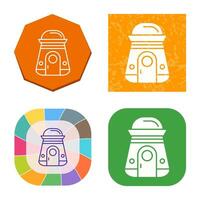 Space Capsule Vector Icon