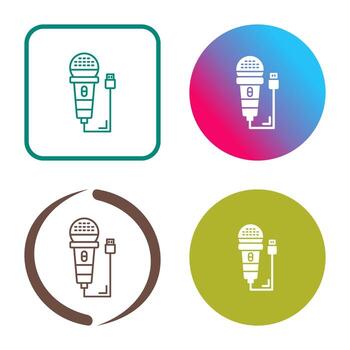 Microphone Vector Icon