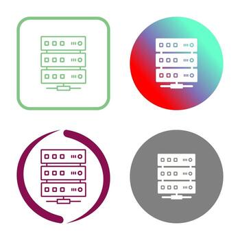 icono de vector de servidor
