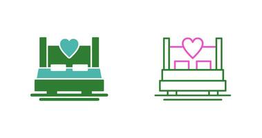 Double Bed Vector Icon