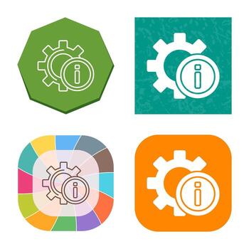 icono de vector de configuración