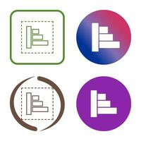 Object Alignment Vector Icon
