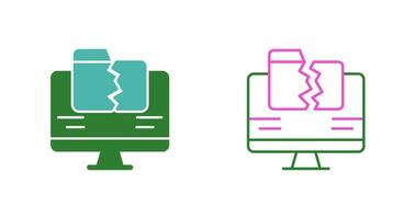 Data Loss Vector Icon