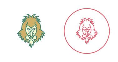 Mandrill Vector Icon