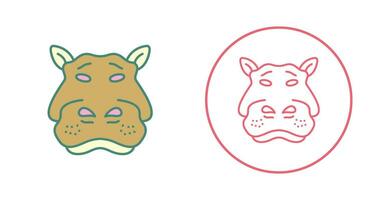 Hippo Vector Icon