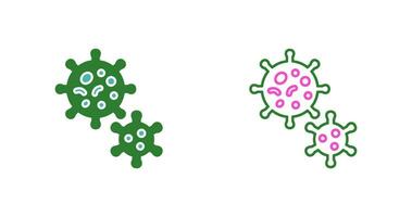 icono de vector de virus