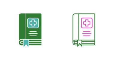 Medical Book Vector Icon