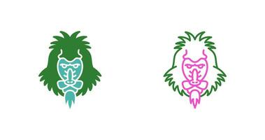 Mandrill Vector Icon