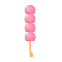 dango japonês Comida png