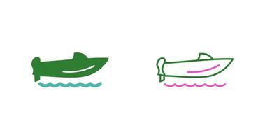 Speed Boat Vector Icon