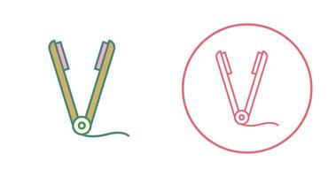 Straightener Vector Icon