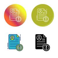 Line vector icon