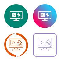Unique Digital Marketing Vector Icon