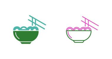 icono de vector de comida china