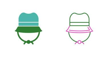 Camping Hat Vector Icon