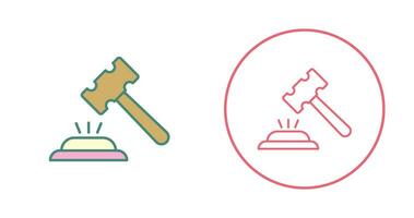 Gavel Vector Icon