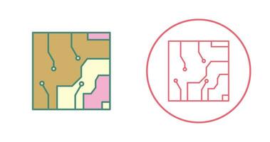 Electrical circuit Vector Icon