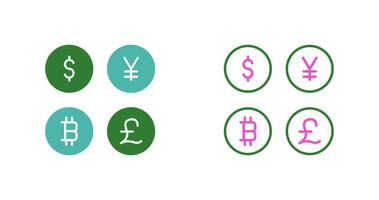 Currency Symbols Vector Icon