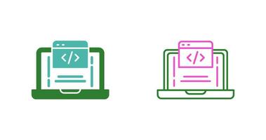 Coding Vector Icon