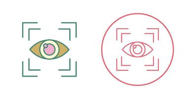 Eye Scan Vector Icon