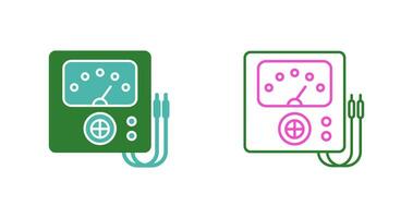 Voltmeter Vector Icon