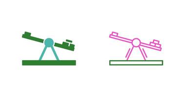 Seesaw Vector Icon