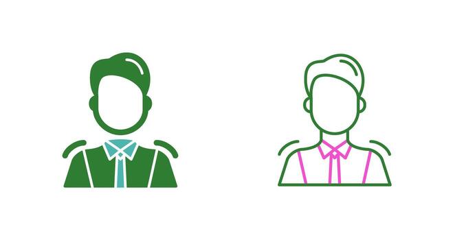 icono de vector de gerente