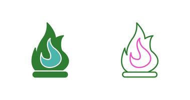 icono de vector de fuego