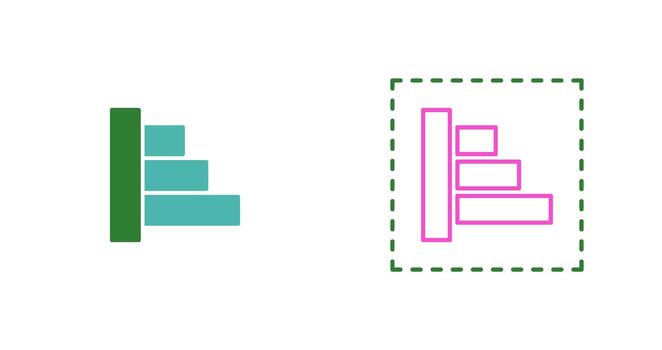 Object Alignment Vector Icon