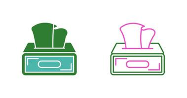 Tissue Box Vector Icon