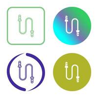 Jumping Rope Vector Icon