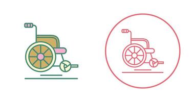 Wheel Chair Vector Icon