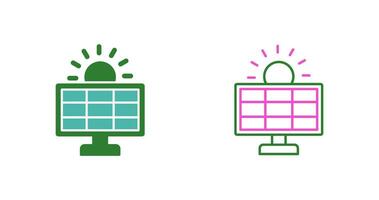 icono de vector de sistema solar