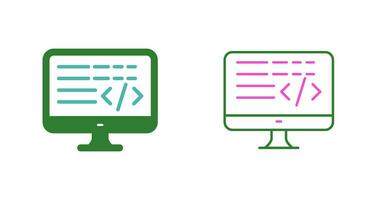 Coding Vector Icon