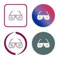 Sun Glasses Vector Icon