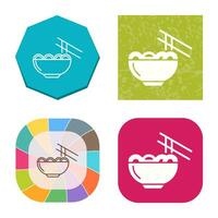 icono de vector de comida china