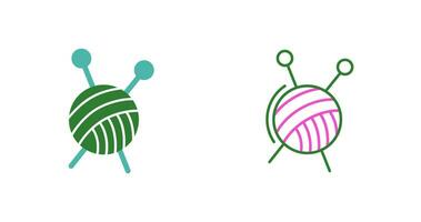 Knitting Vector Icon