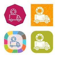 Delivery Truck Vector Icon