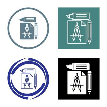 Study Tools Vector Icon