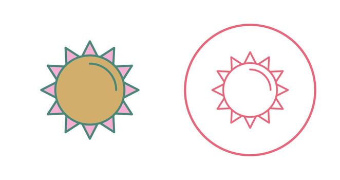 Sun Vector Icon