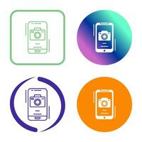 icono de vector de camara