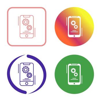 icono de vector de configuración